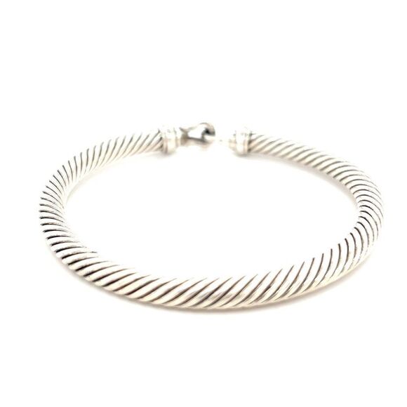 D.Y. 925 Diamond Buckle Bracelet - Picture 3 of 7